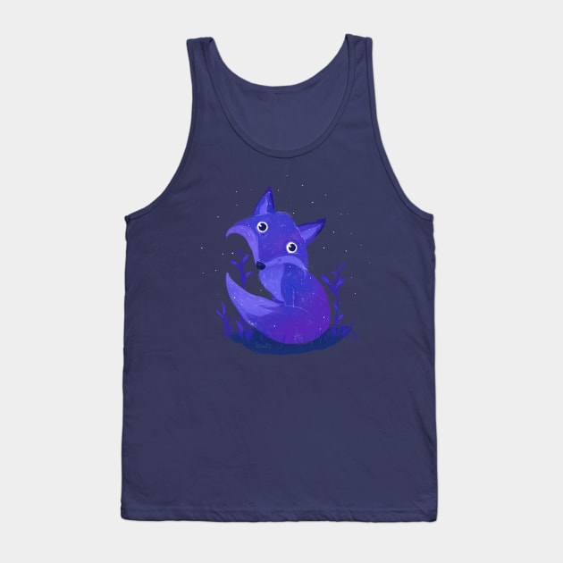 Space Fox Tank Top by Khatii